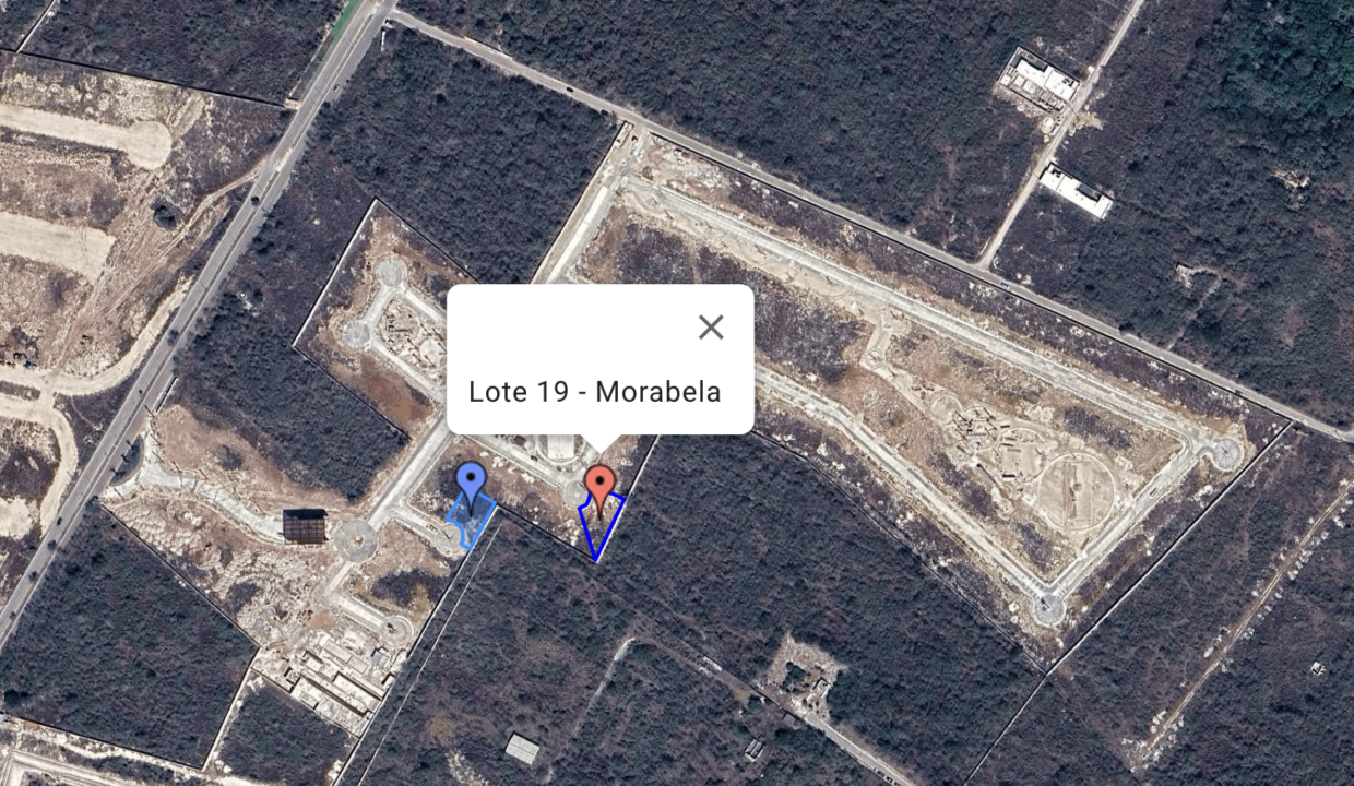 Ubicación Lote 19 en Privada Morabela